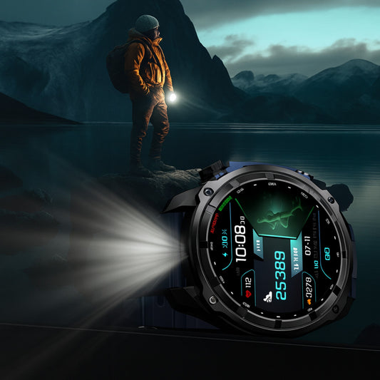 Reloj Inteligente DT G1 GPS – AMOLED 1.43”, Militar, 3ATM