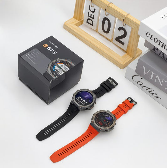 Reloj Inteligente DM58 GPS 5ATM Resistente y Deportivo