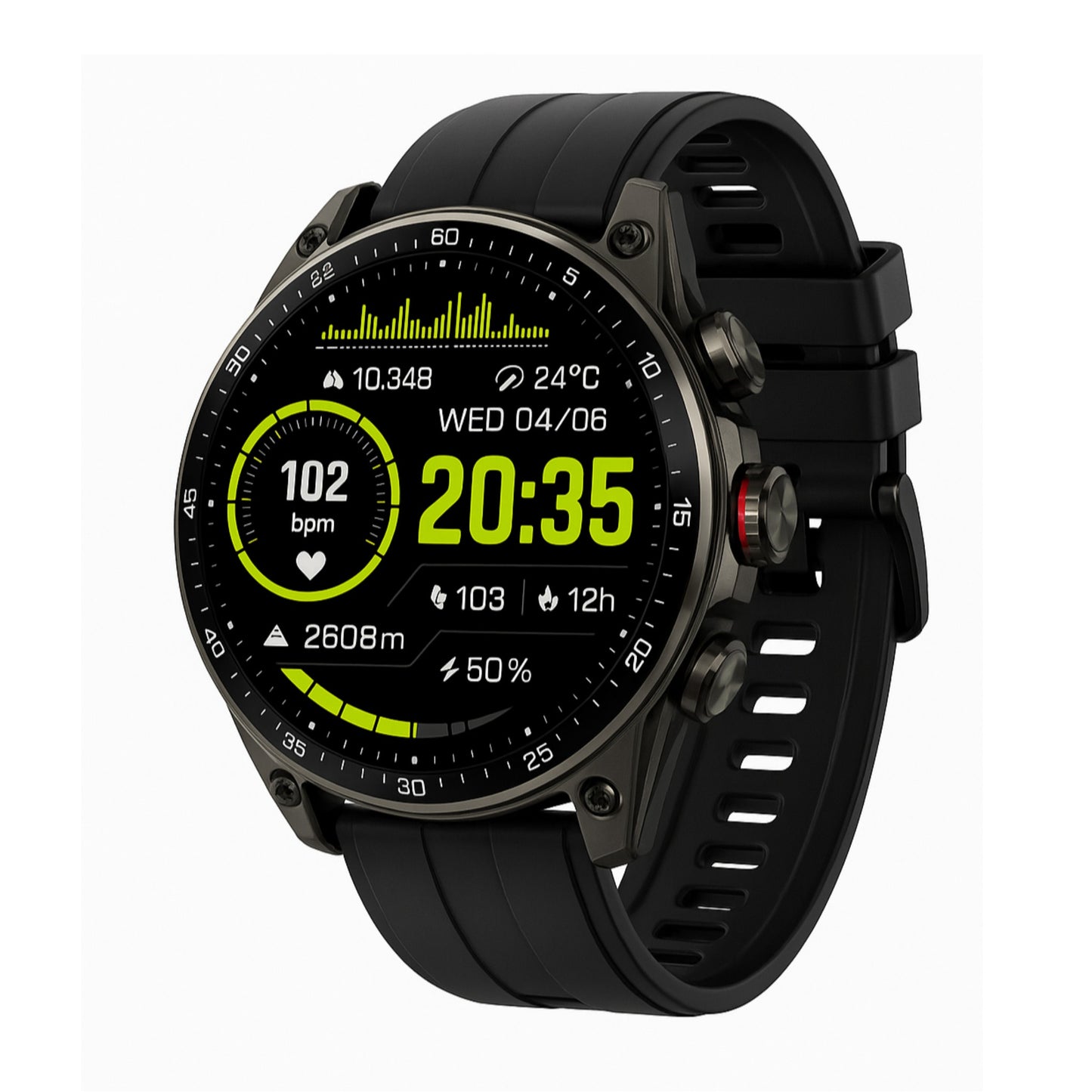 Reloj Inteligente FT66 – GPS, AMOLED 1.43”  5ATM
