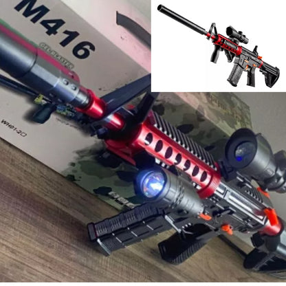Rifle M416 de Hidrogel + Laser