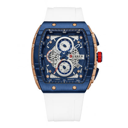 Reloj Curren 8442 Hombre  Estilo Richard Mille y Cronógrafos