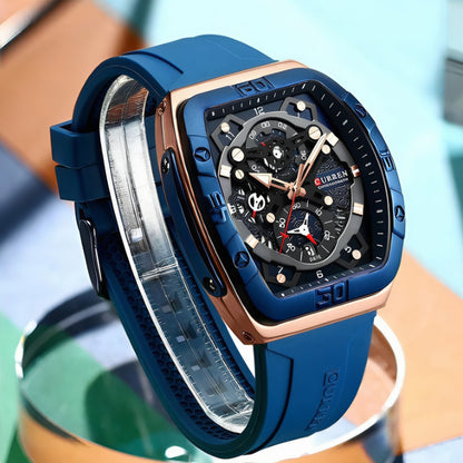 Reloj Curren 8443 Hombre  Cronógrafos y Estilo Casual