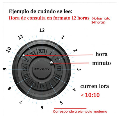 Reloj FoxBox FB0047 Hombre  Diseño Magnético y Elegancia
