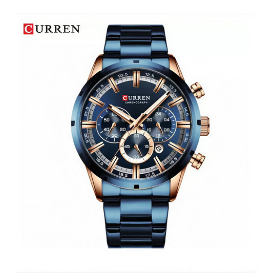 Reloj Curren Original 8355 Hombre  Elegancia en Acero