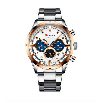 Reloj Curren Original 8355 Hombre  Elegancia en Acero