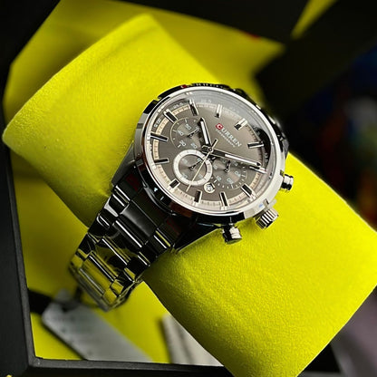 Reloj Curren Original 8355 Hombre  Elegancia en Acero