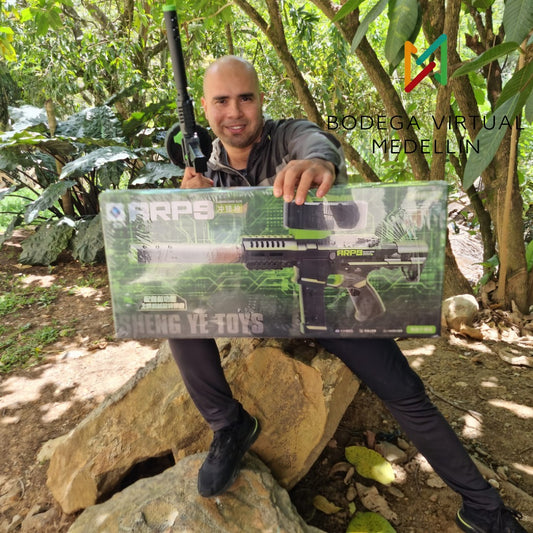 ARP9 Hidrogel | Subfusil Automático Realista para Diversión y Estrategia