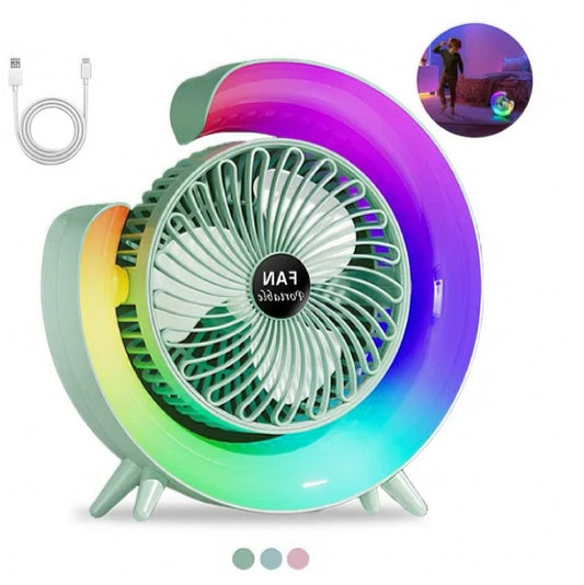 Ventilador Portátil LED