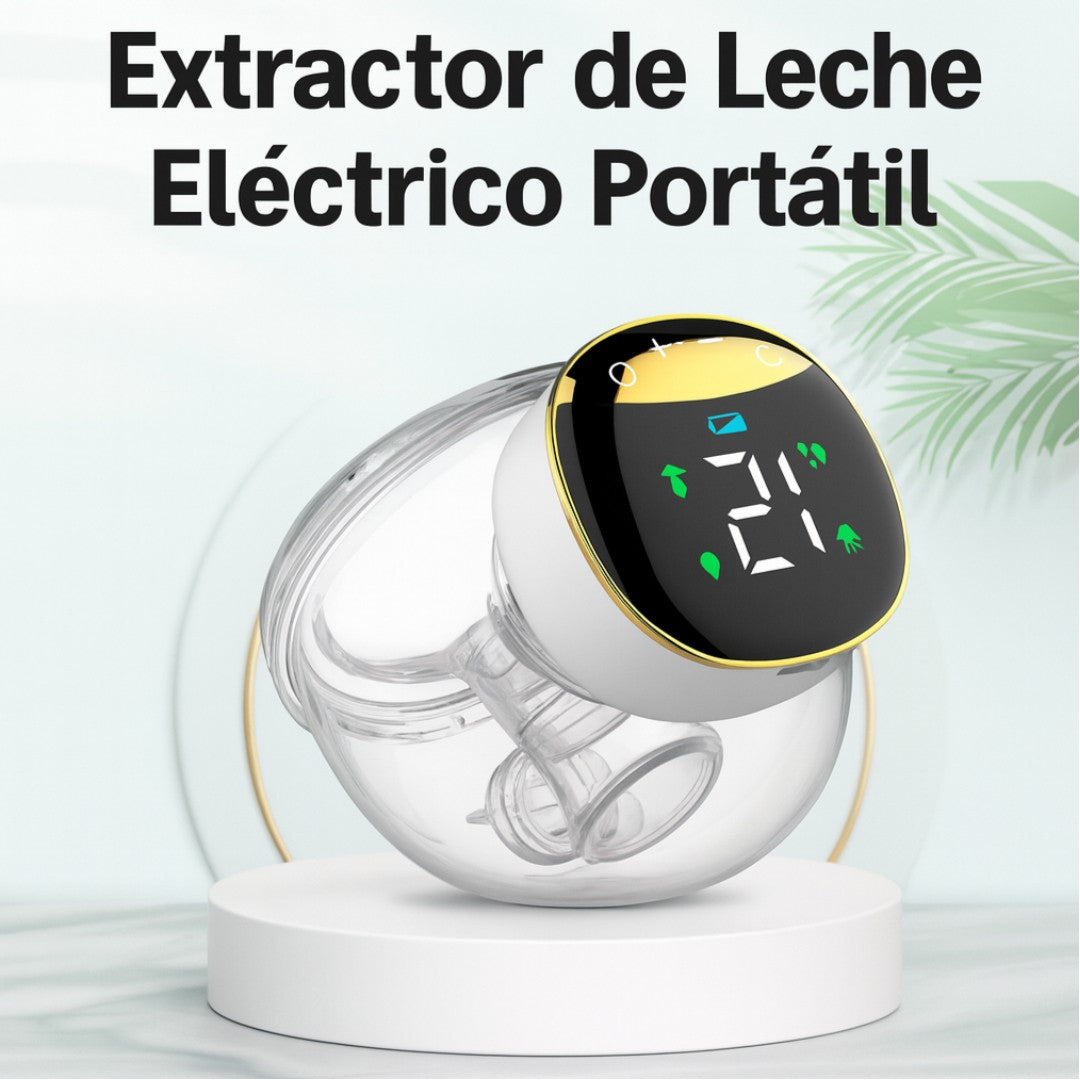Extractor de Leche Portátil Eléctrico