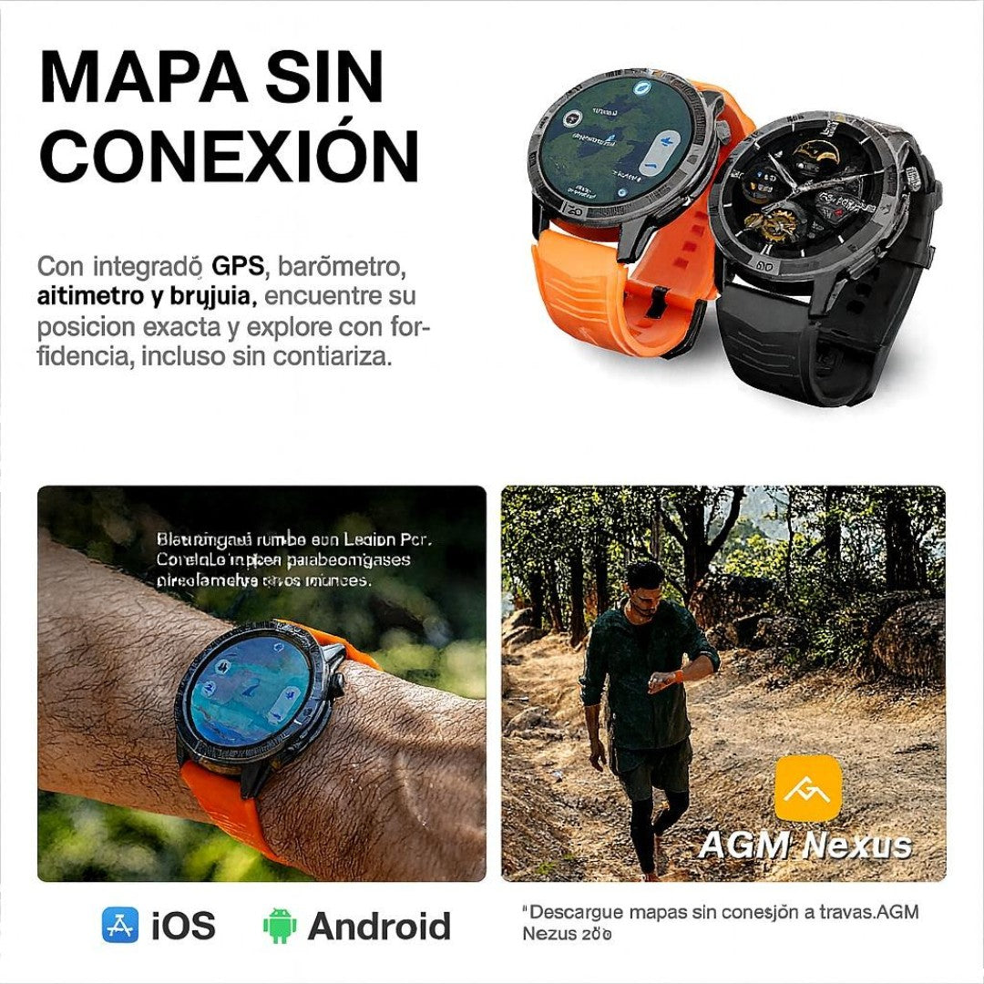 Reoj Inteligente AGM Legion Pro 5ATM