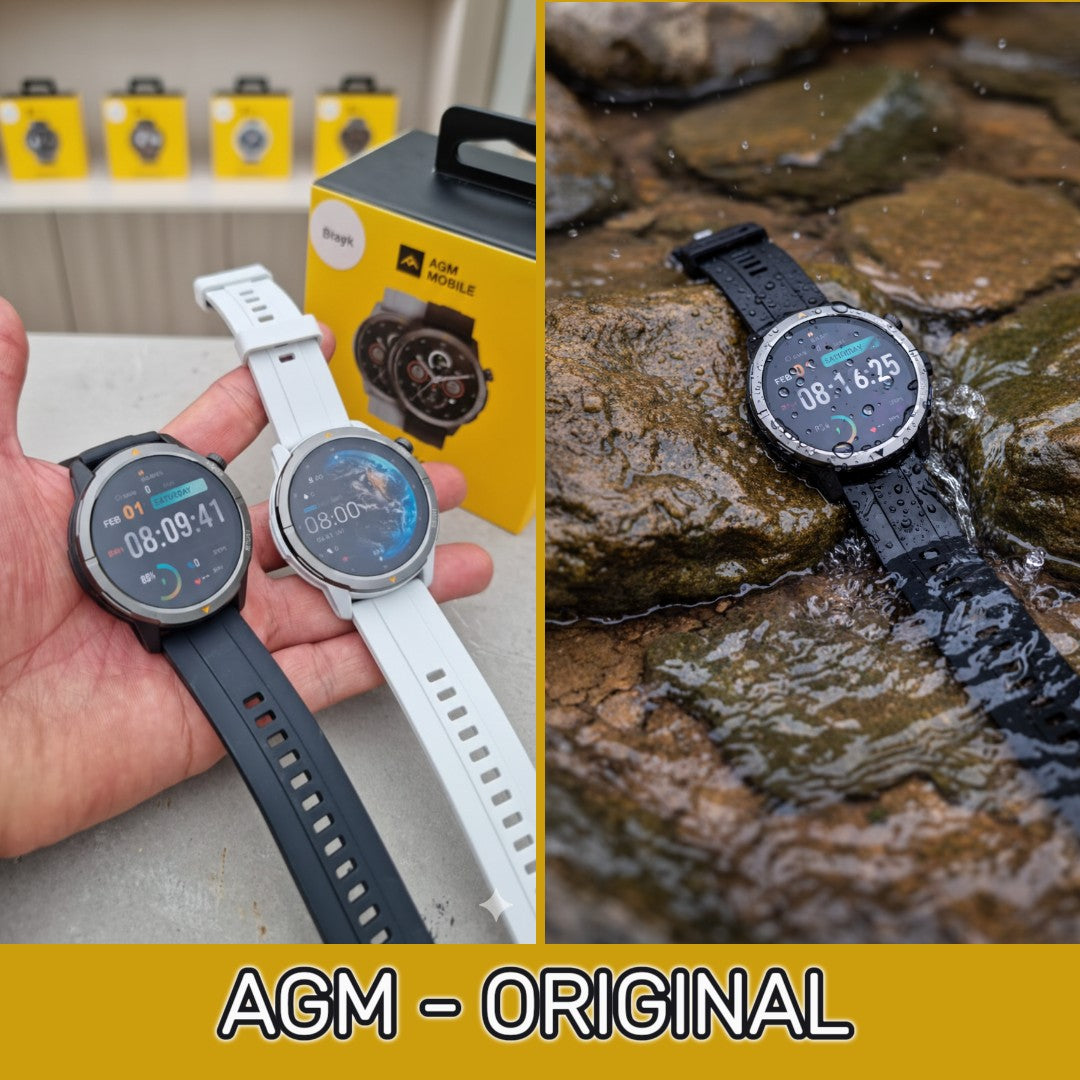 Reloj Inteligente AGM W1  GPS deportivo multi actividad 5ATM