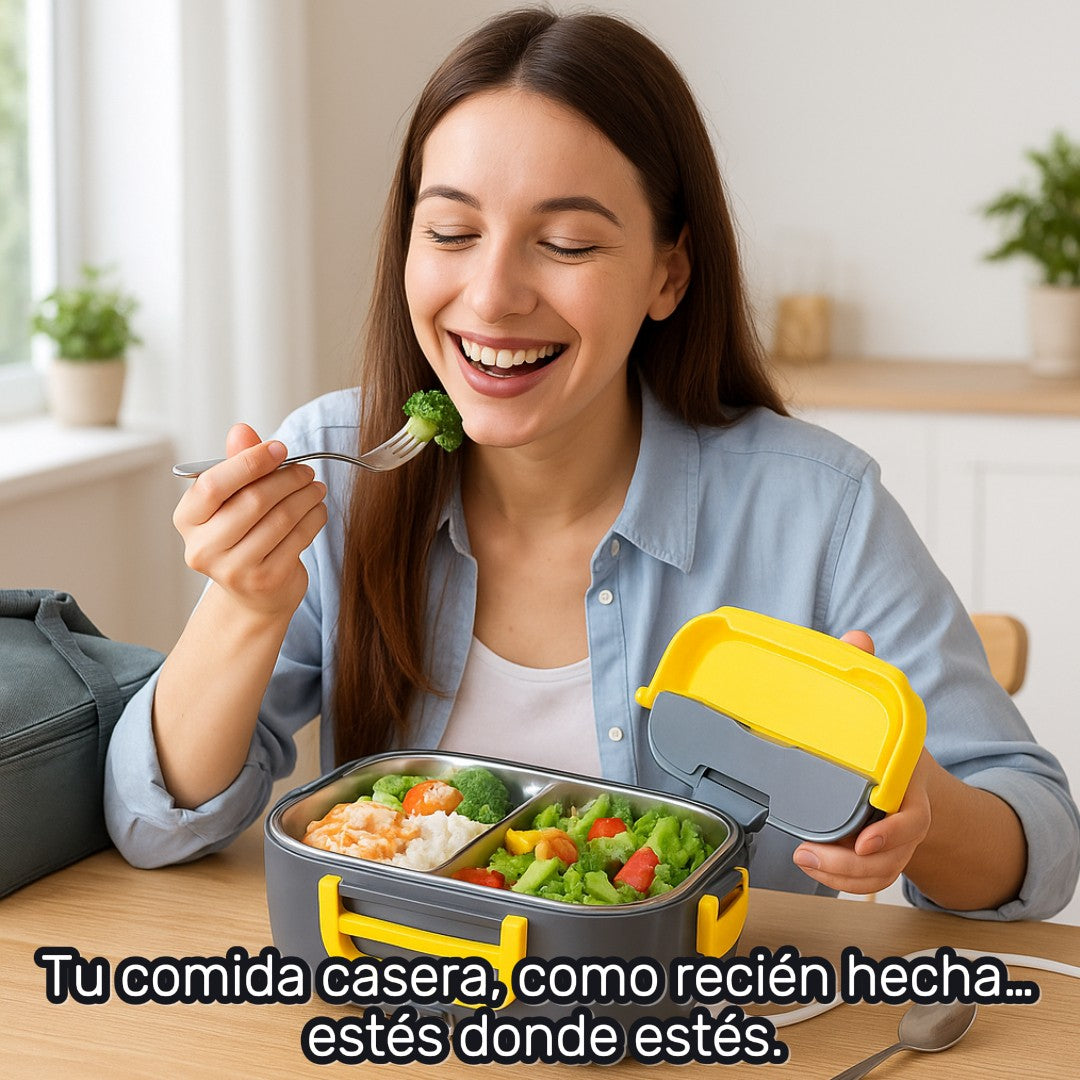 Lonchera Eléctrica Portátil  Calienta tu Comida en Cualquier Lugar