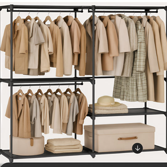 Closet Esqueleto x2 Organizador Minimalista y Resistente
