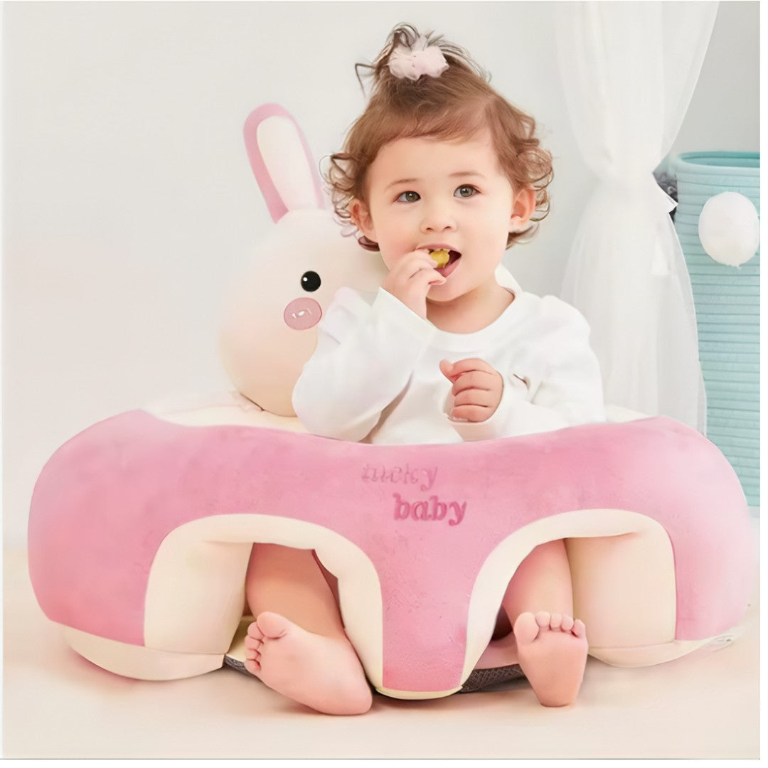 COJIN DE FELPA PARA BEBE CONEJA