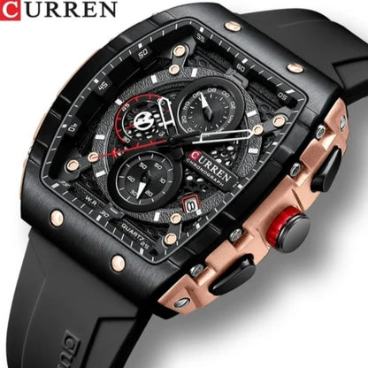 Reloj Curren 8442 Hombre  Estilo Richard Mille y Cronógrafos