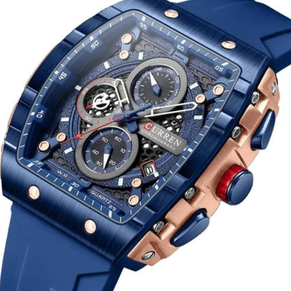 Reloj Curren 8442 Hombre  Estilo Richard Mille y Cronógrafos