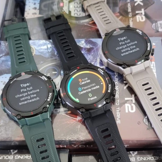 SMARTWATCH K37 CON GPS INTEGRADO PARA DEPORTES AL AIRE LIBRE