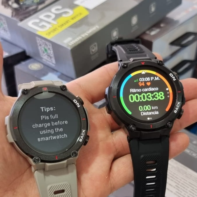 SMARTWATCH K37 CON GPS INTEGRADO PARA DEPORTES AL AIRE LIBRE