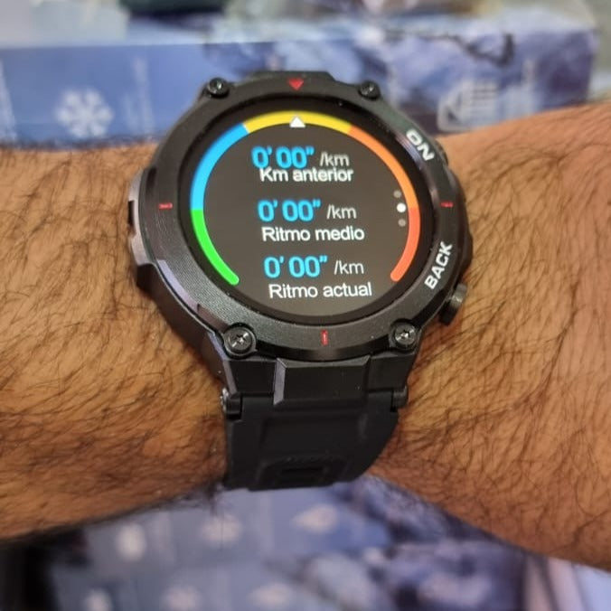 SMARTWATCH K37 CON GPS INTEGRADO PARA DEPORTES AL AIRE LIBRE