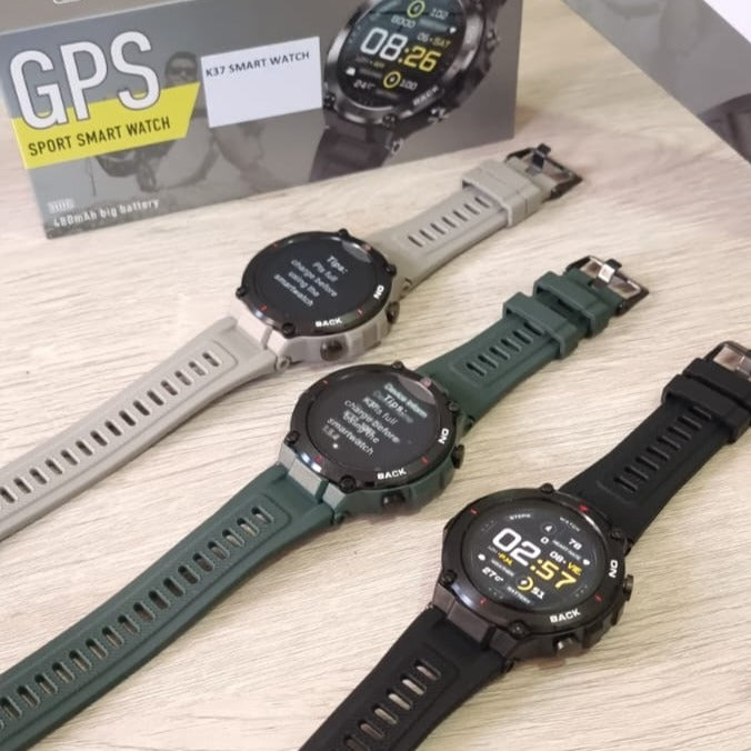 SMARTWATCH K37 CON GPS INTEGRADO PARA DEPORTES AL AIRE LIBRE