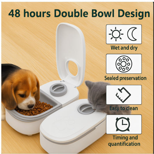 Dispensador Automático de Comida para Mascotas