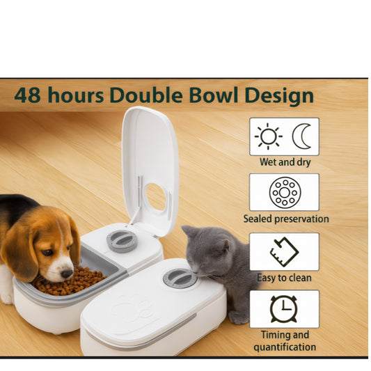 Dispensador Automático de Comida para Mascotas