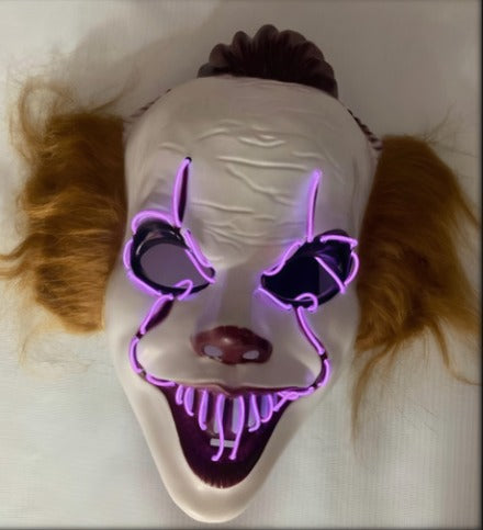 Mascaras de halloween con luz LED