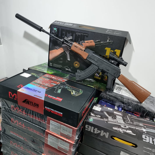 AK47 de Hidrogel Realista 1.1 Rifle Eléctrico Potente