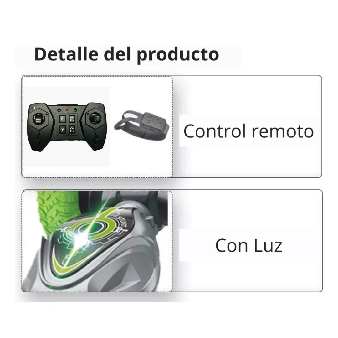 CARRO CONTROL REMOTO 2 EN 1