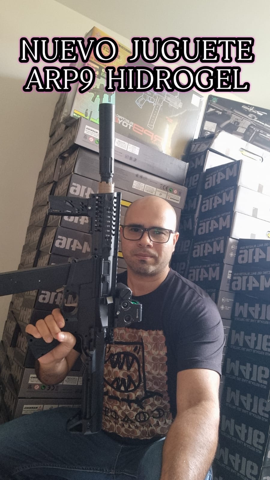 ARP9 Gel Blaster | Subfusil Eléctrico de Hidrogel 1.1