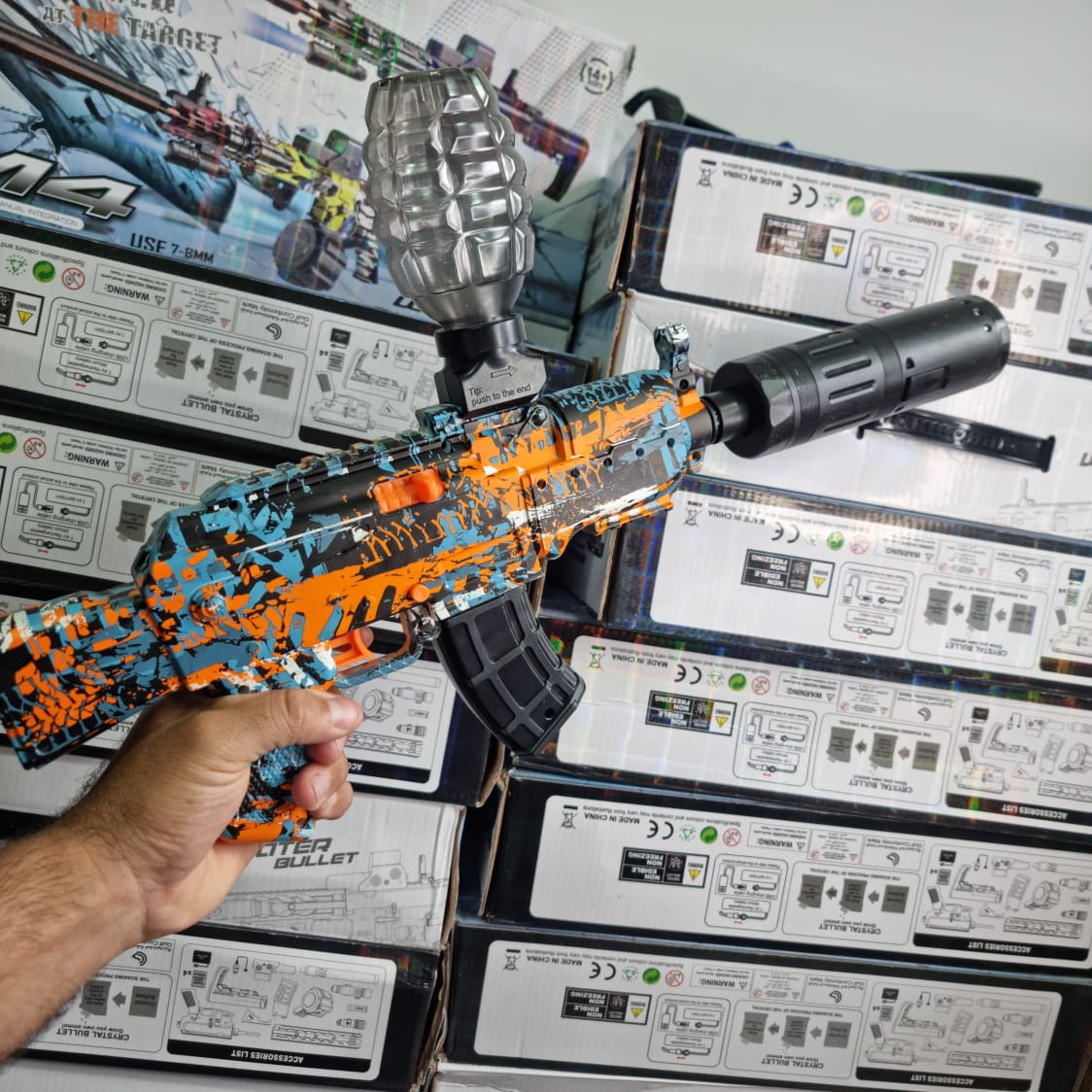 Fusil de Hidrogel AK