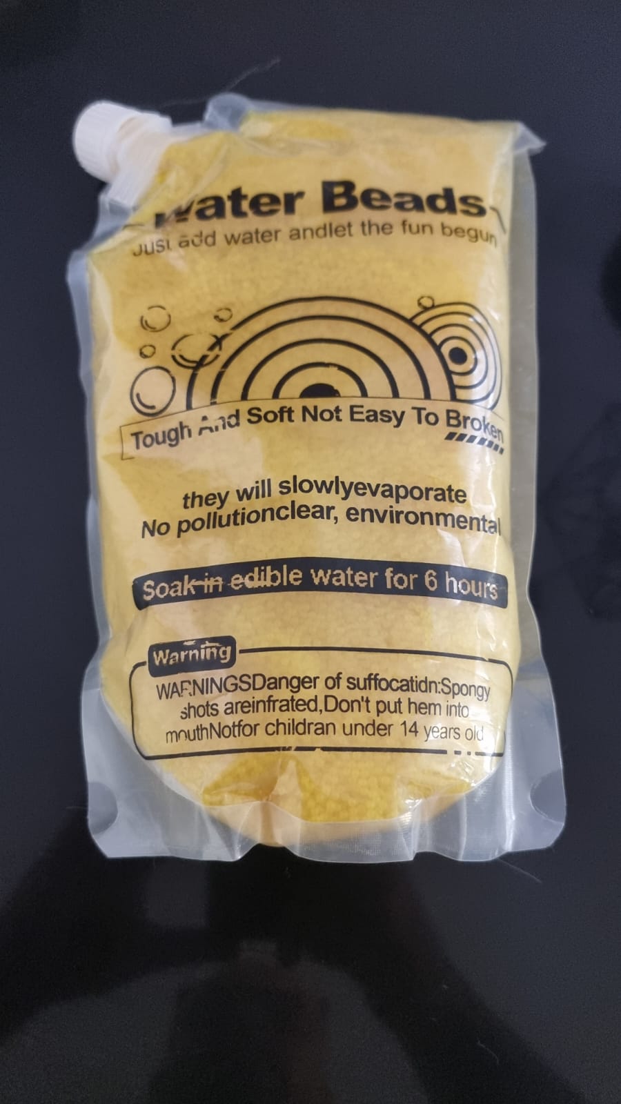 Bolas de Hidrogel Orbis Hidrogel 1 kilo 350.000 Bolas