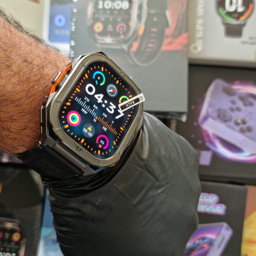 Reloj Inteligente X5 GPS Doble- AMOLED 1.96 Resistencia 5ATM