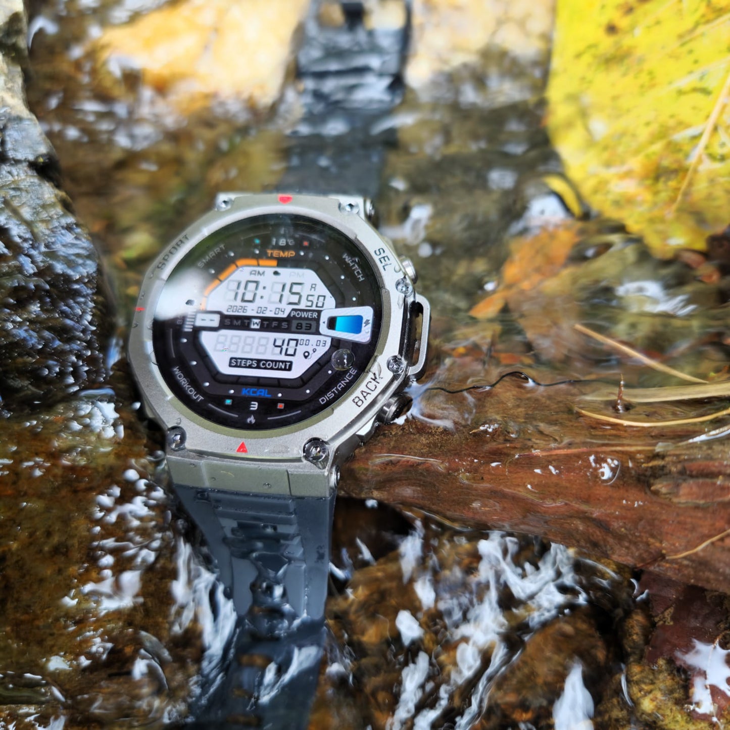 Reloj Inteligente DM58 GPS 5ATM Resistente y Deportivo