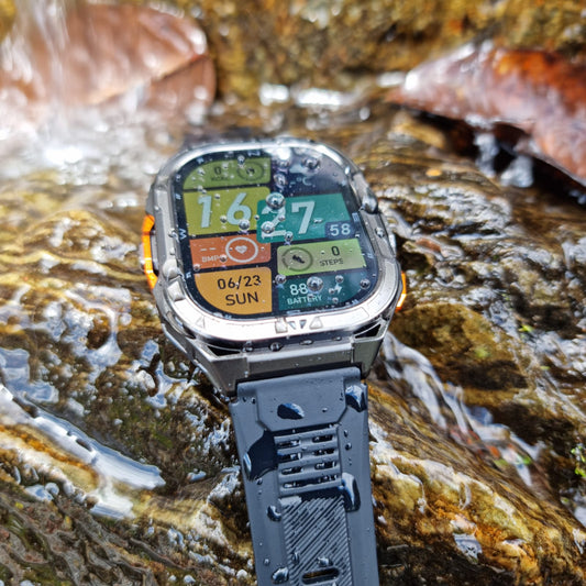 Reloj Inteligente X5 GPS Doble- AMOLED 1.96 Resistencia 5ATM