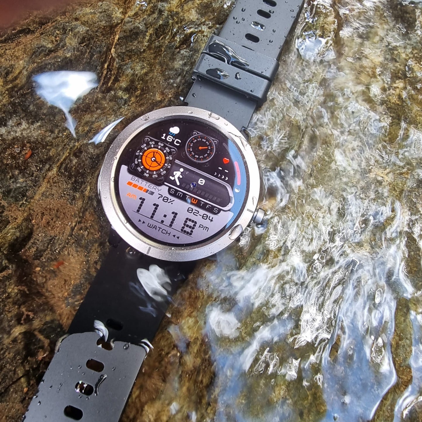 Reloj Inteligente DM76 – GPS, AMOLED 1.32” 5ATM