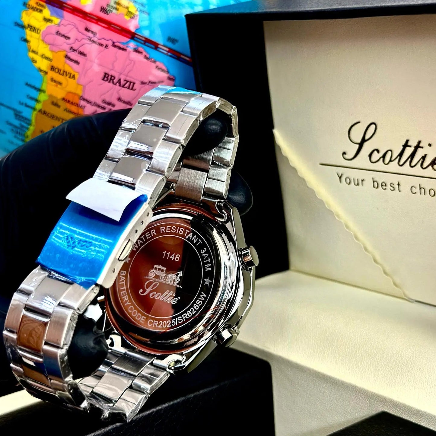 Reloj Scottie 1146 Hombre Análogo Digital Resistente