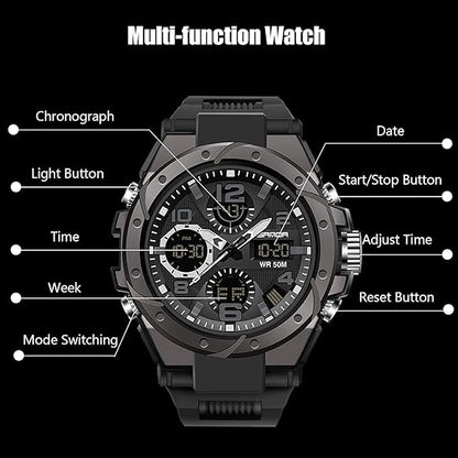 Reloj SANDA 739 Doble Hora
