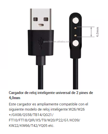cable cargador para reloj inteligente – Bodega Virtual Medellin