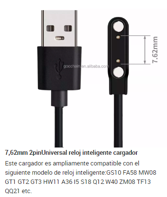 cable cargador para reloj inteligente – Bodega Virtual Medellin