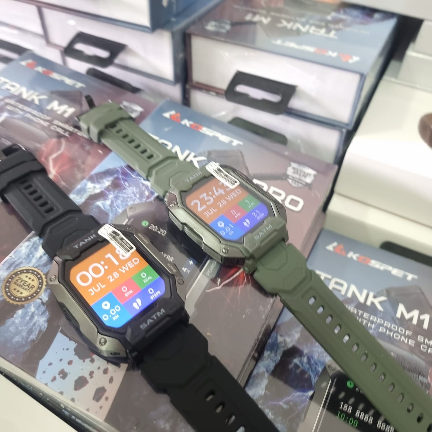 SMARTWATCH  KOSPET TANK M1 ORIGINAL